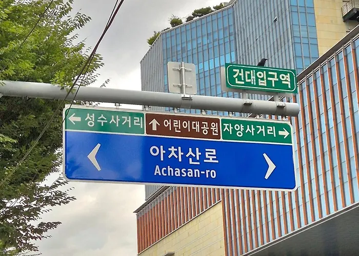 Apartamento 신규오픈 8-1 건국대학교 성수 잠실 2룸 3베드 최대7인 *